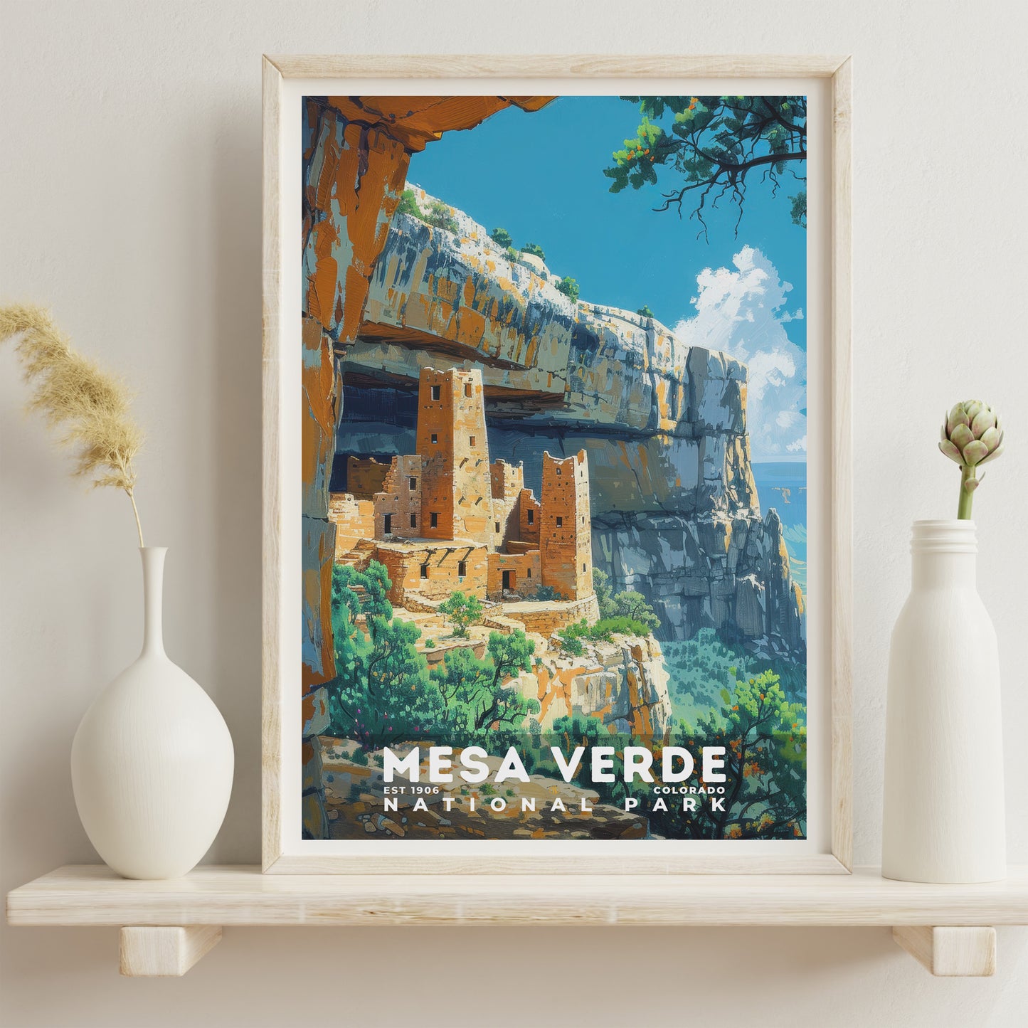 Mesa Verde National Park Poster | S13