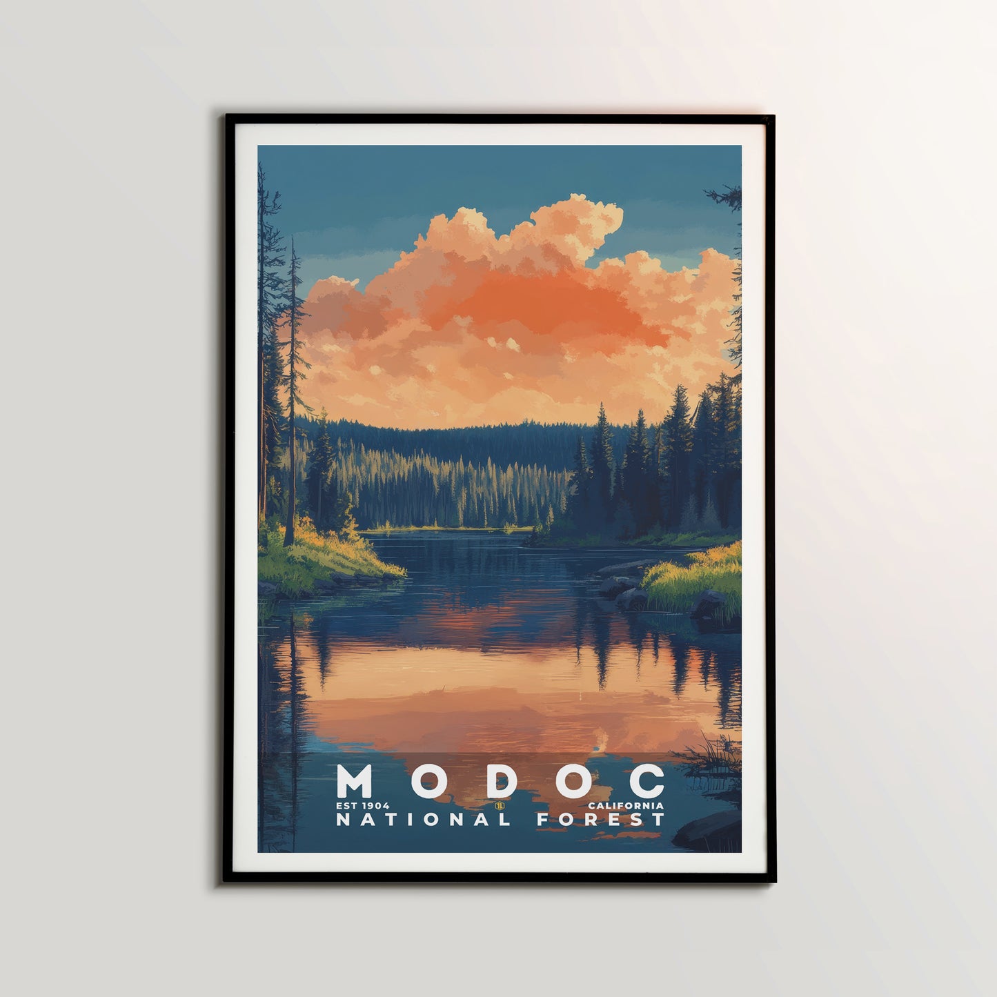 Modoc National Forest Poster | S02