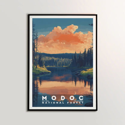 Modoc National Forest Poster | S02