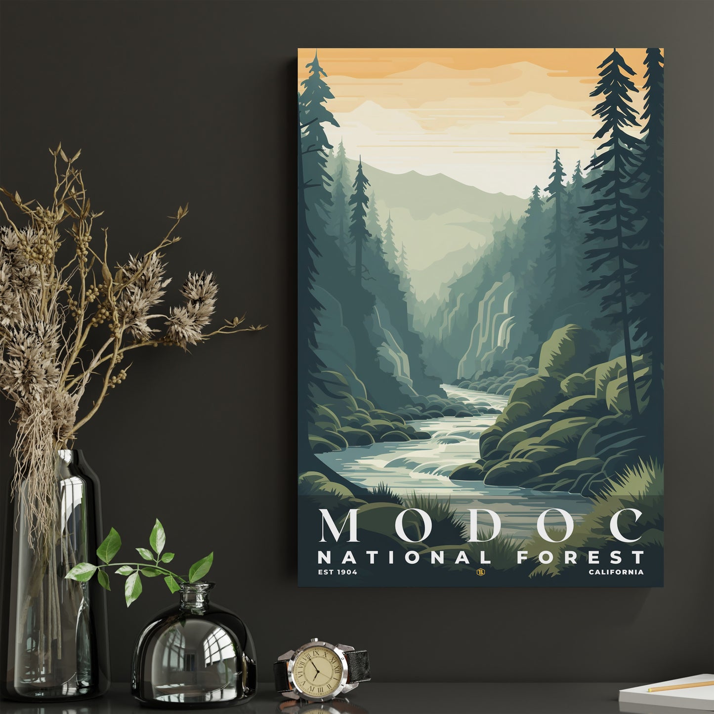 Modoc National Forest Poster | S01
