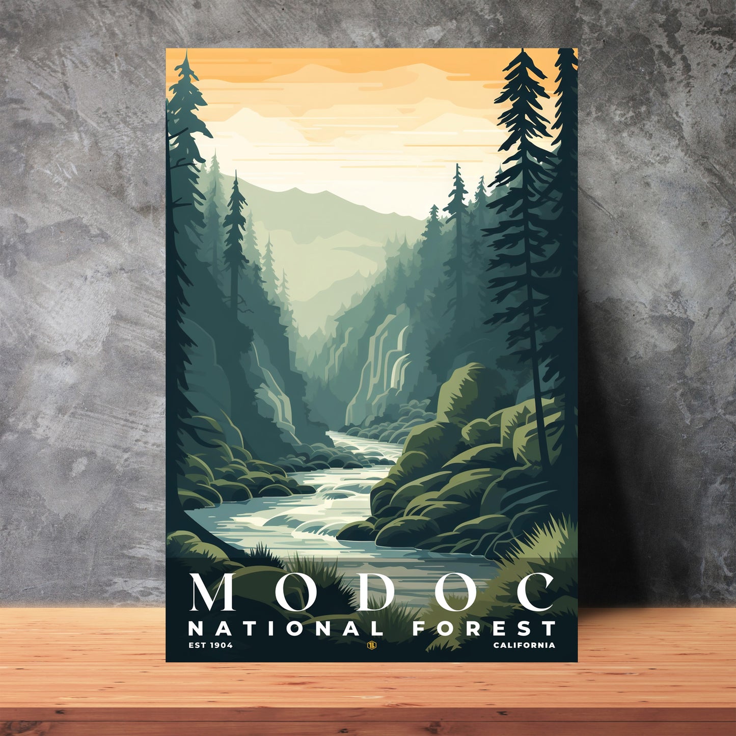 Modoc National Forest Poster | S01