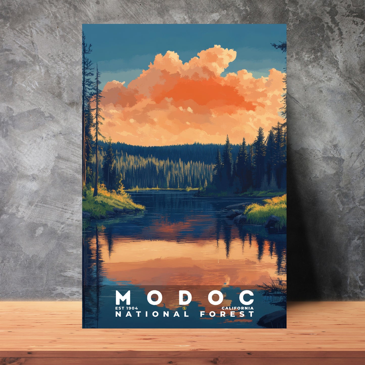 Modoc National Forest Poster | S02