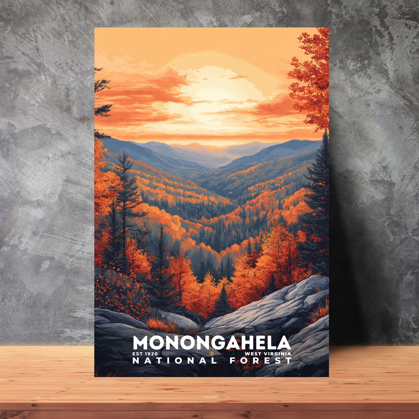 Monongahela National Forest Poster | S02