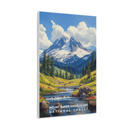 Mount Baker-Snoqualmie National Forest Poster | S02