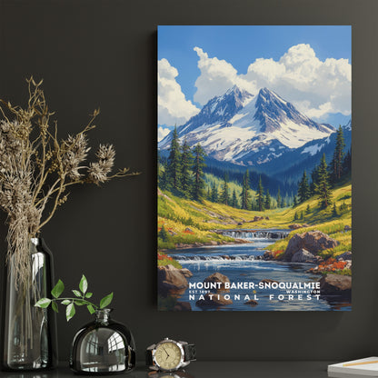 Mount Baker-Snoqualmie National Forest Poster | S02