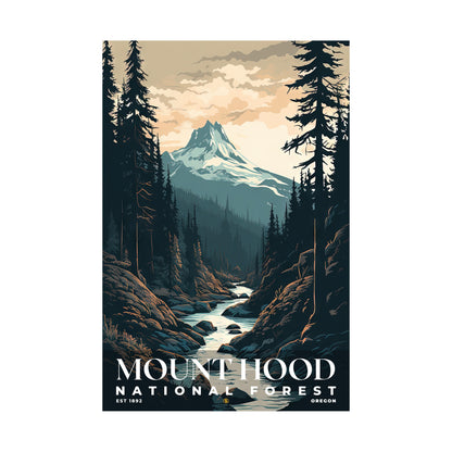 Mount Hood National Forest Poster | S01