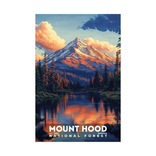 Mount Hood National Forest Poster | S02