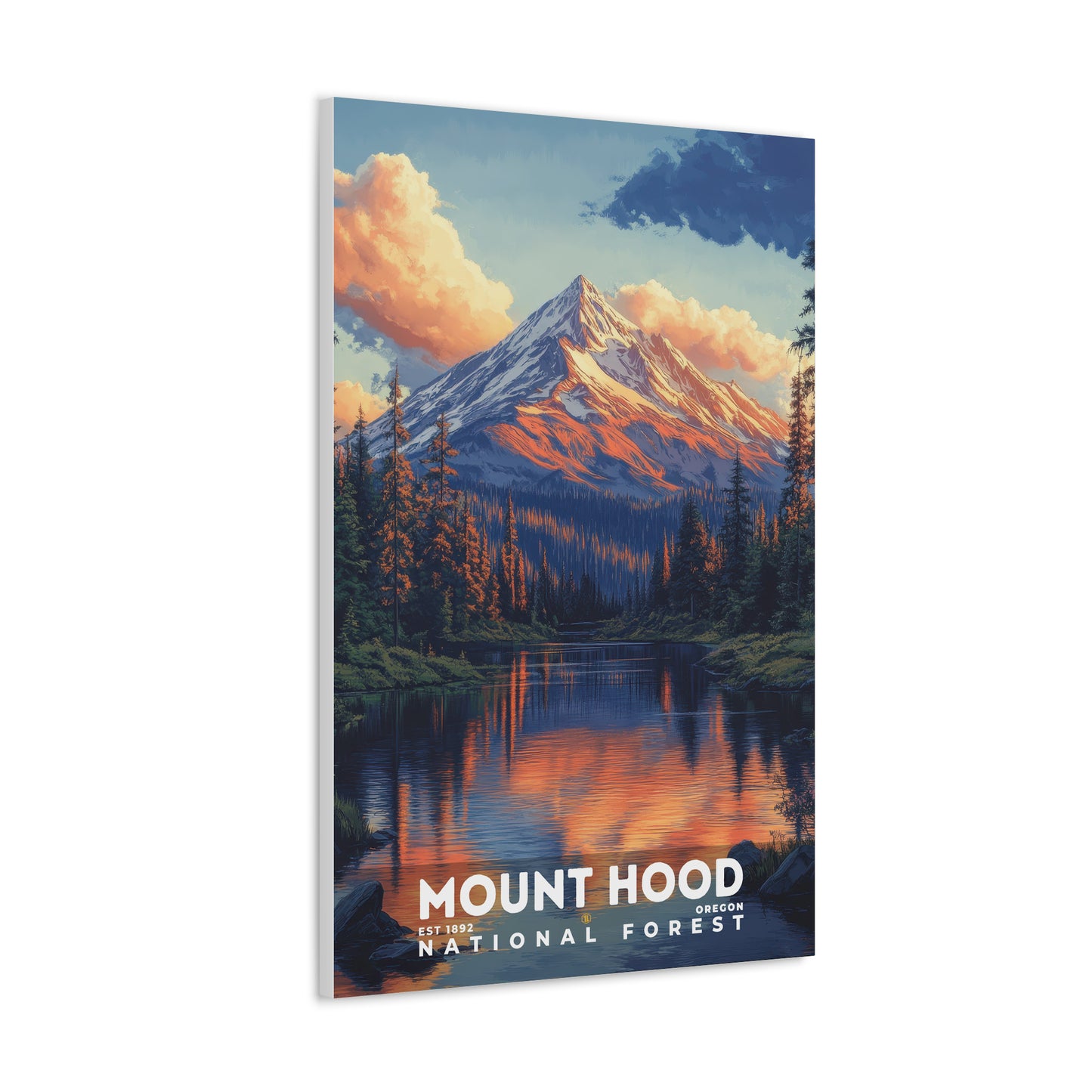 Mount Hood National Forest Poster | S02