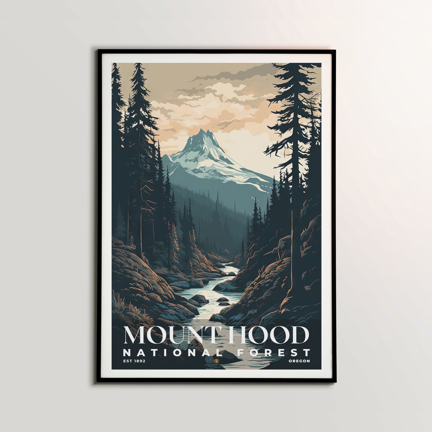 Mount Hood National Forest Poster | S01