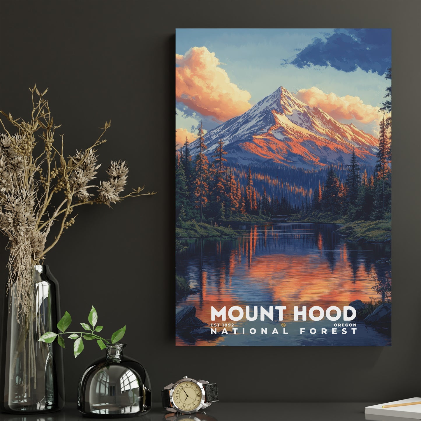 Mount Hood National Forest Poster | S02