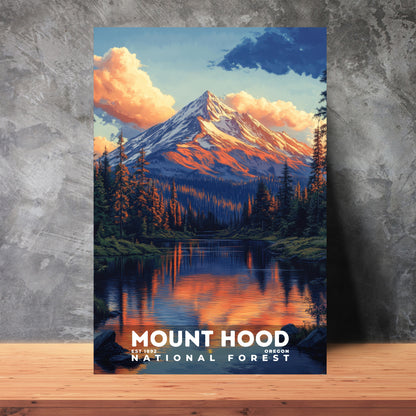 Mount Hood National Forest Poster | S02