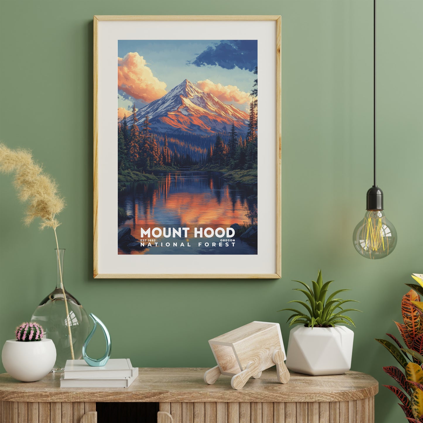 Mount Hood National Forest Poster | S02