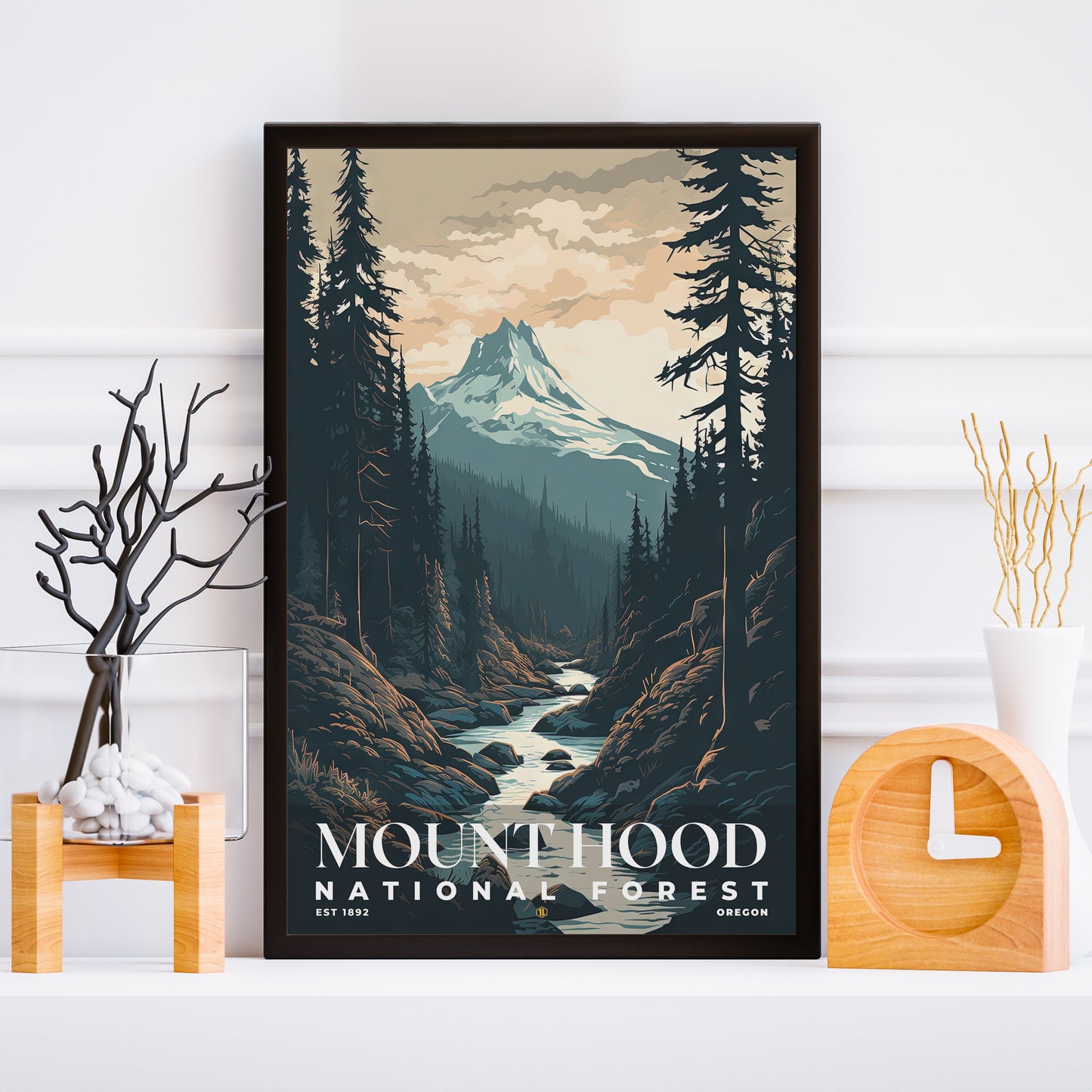 Mount Hood National Forest Poster | S01
