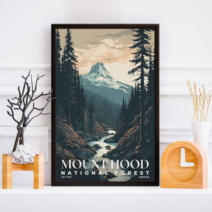 Mount Hood National Forest Poster | S01