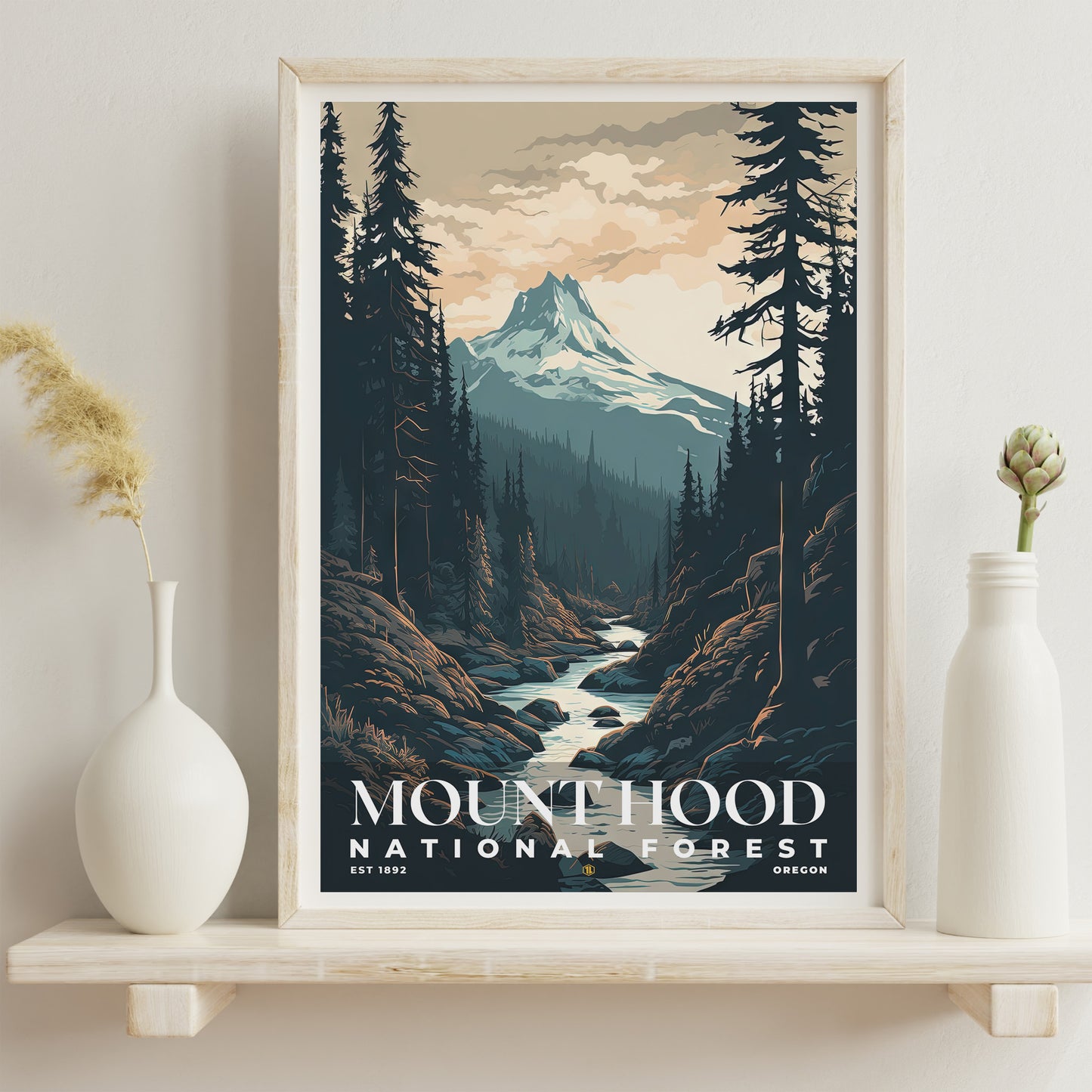 Mount Hood National Forest Poster | S01