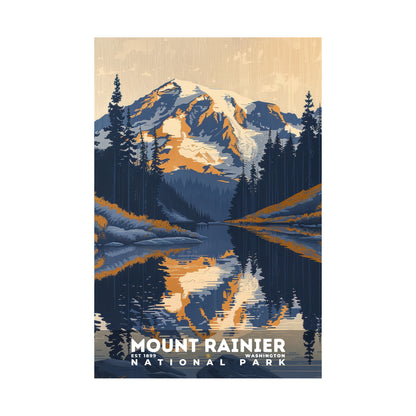 Mount Rainier National Park Poster | S19