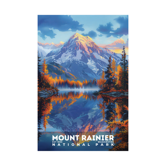 Mount Rainier National Park Poster | S18