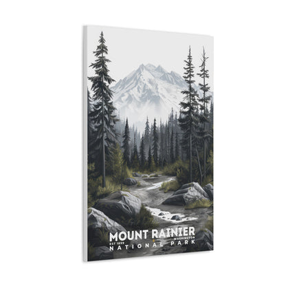 Mount Rainier National Park Poster | S17