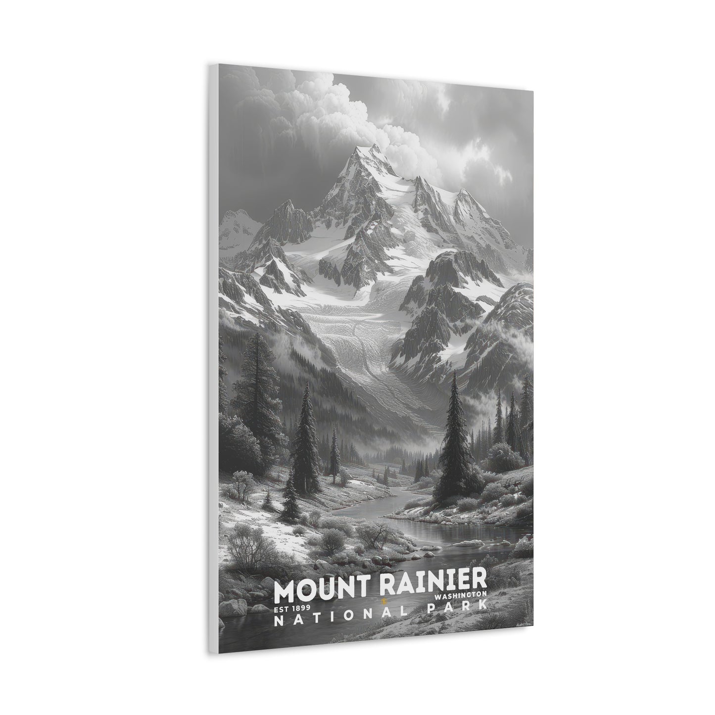 Mount Rainier National Park Poster | S15