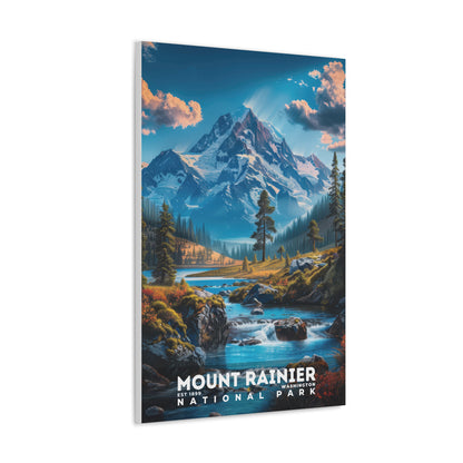 Mount Rainier National Park Poster | S16