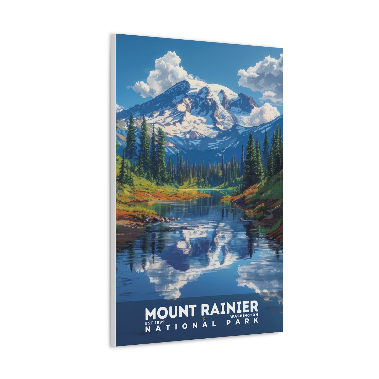 Mount Rainier National Park Poster | S13