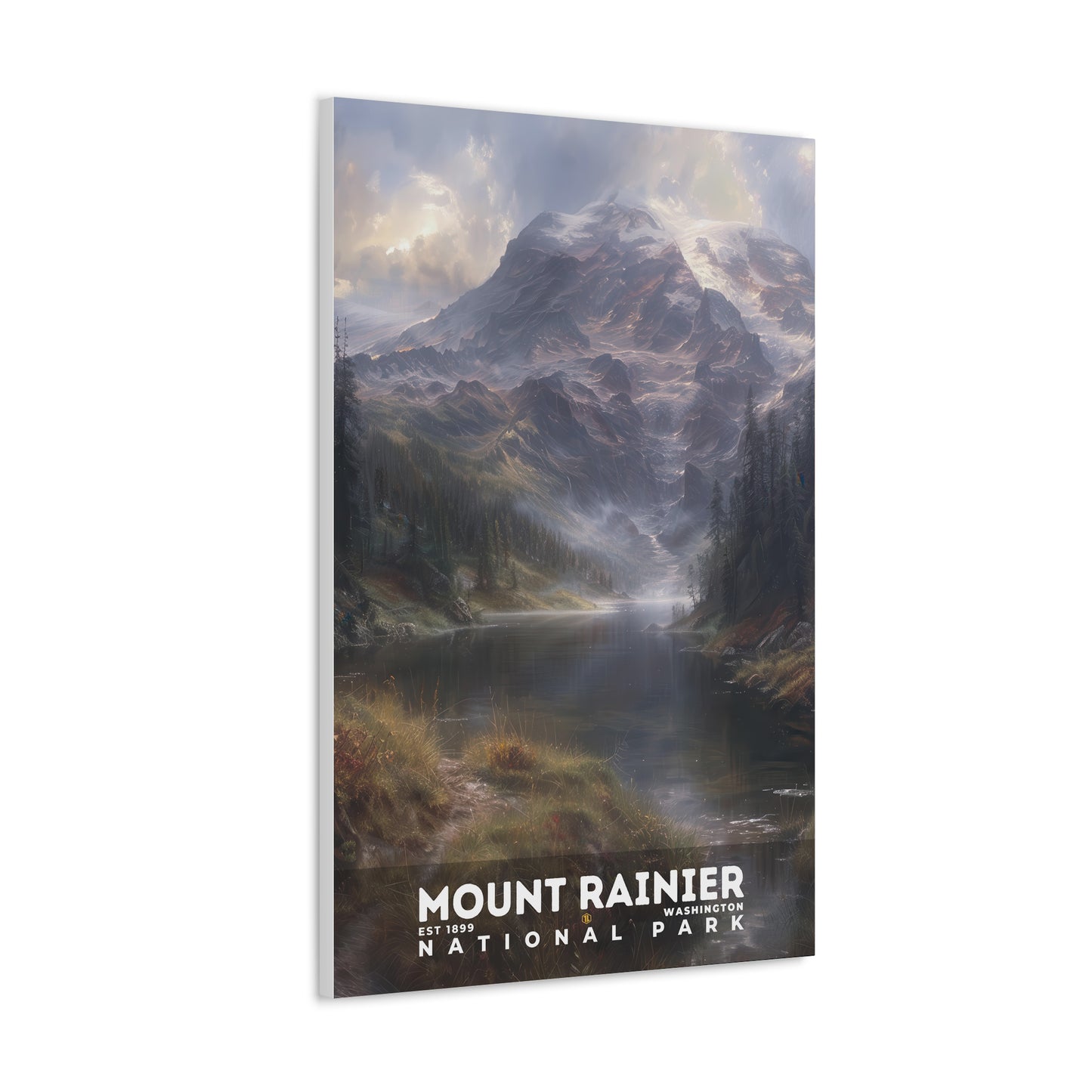 Mount Rainier National Park Poster | S12
