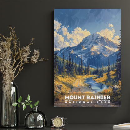 Mount Rainier National Park Poster | S14