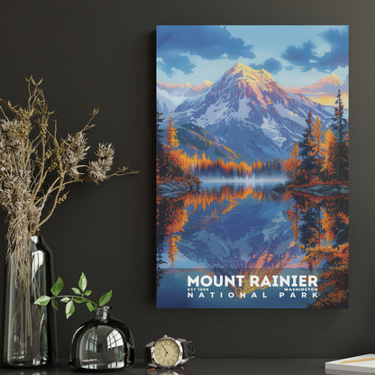 Mount Rainier National Park Poster | S18