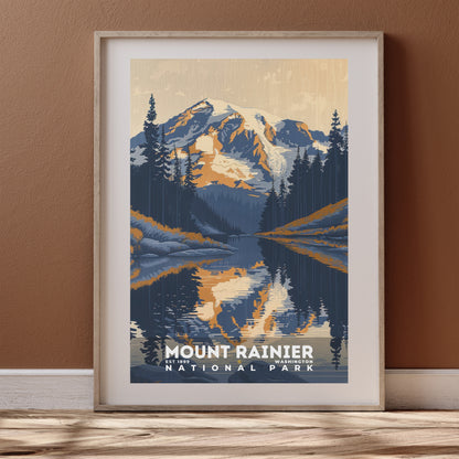 Mount Rainier National Park Poster | S19