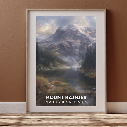 Mount Rainier National Park Poster | S12