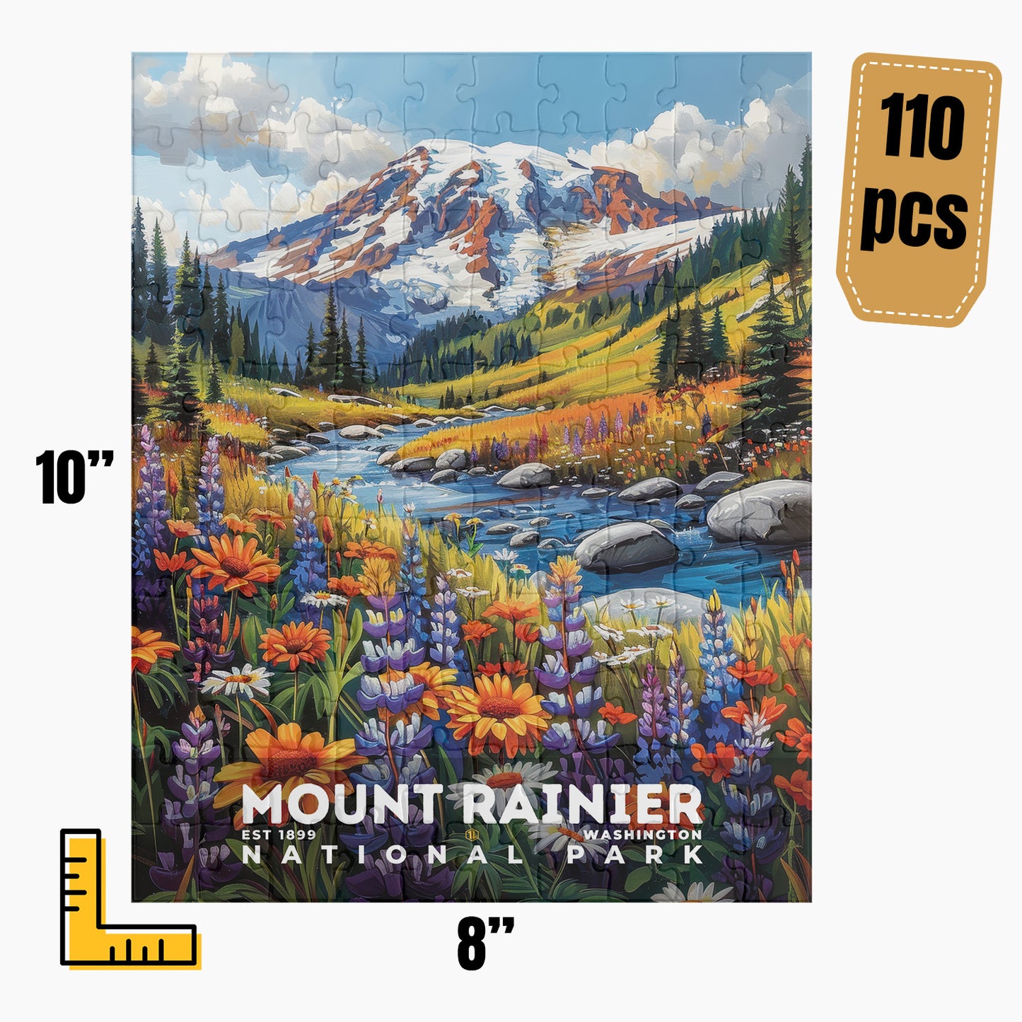 Mount Rainier National Park Puzzle | S11