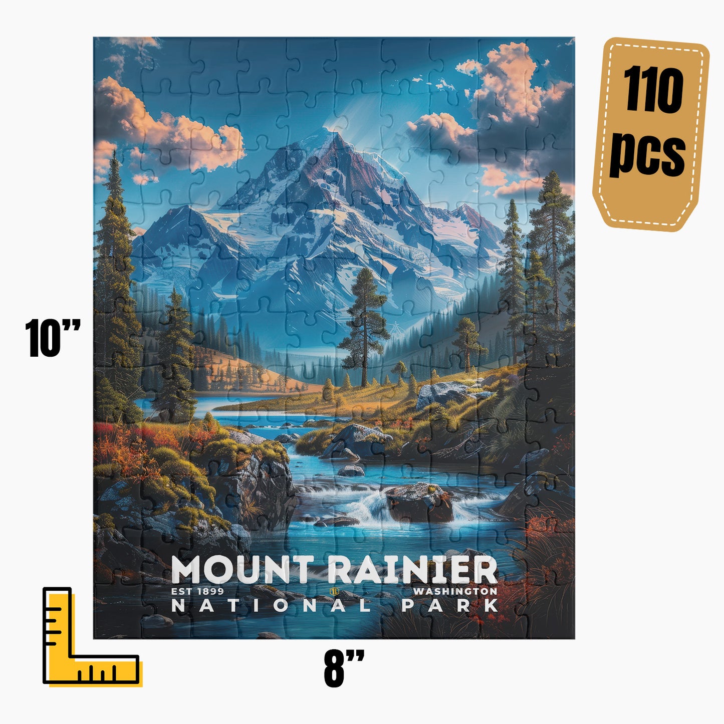 Mount Rainier National Park Puzzle | S16