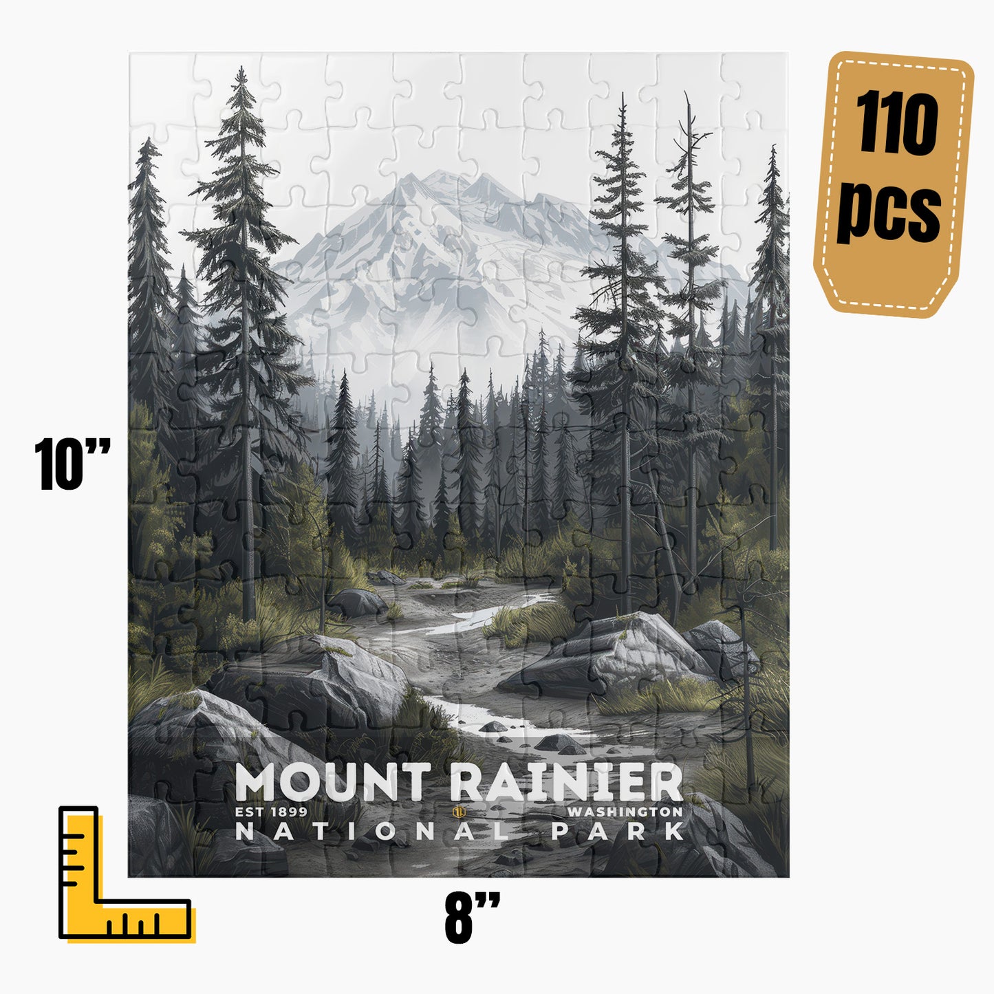 Mount Rainier National Park Puzzle | S17
