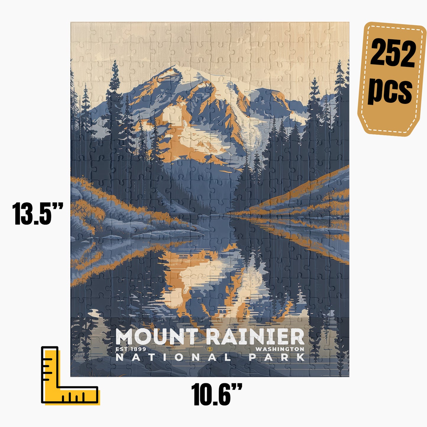 Mount Rainier National Park Puzzle | S19