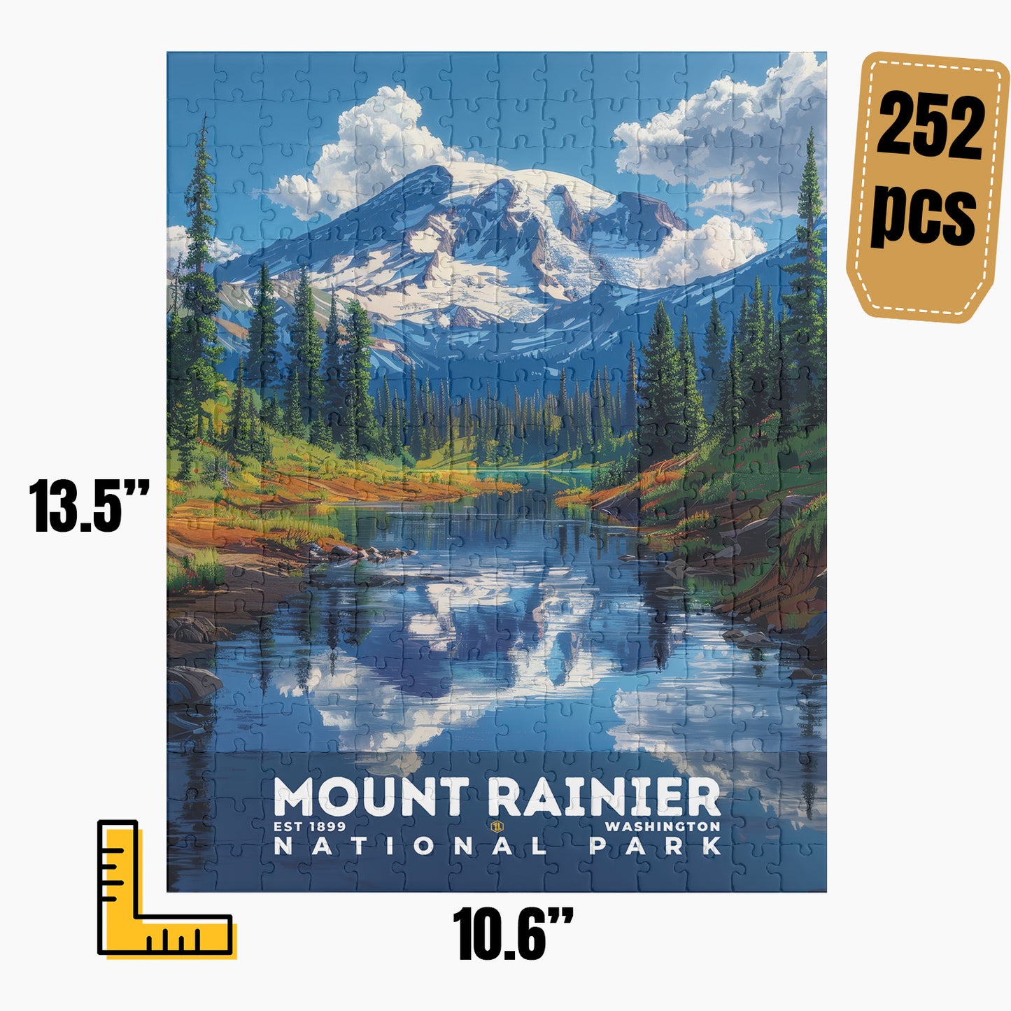 Mount Rainier National Park Puzzle | S13