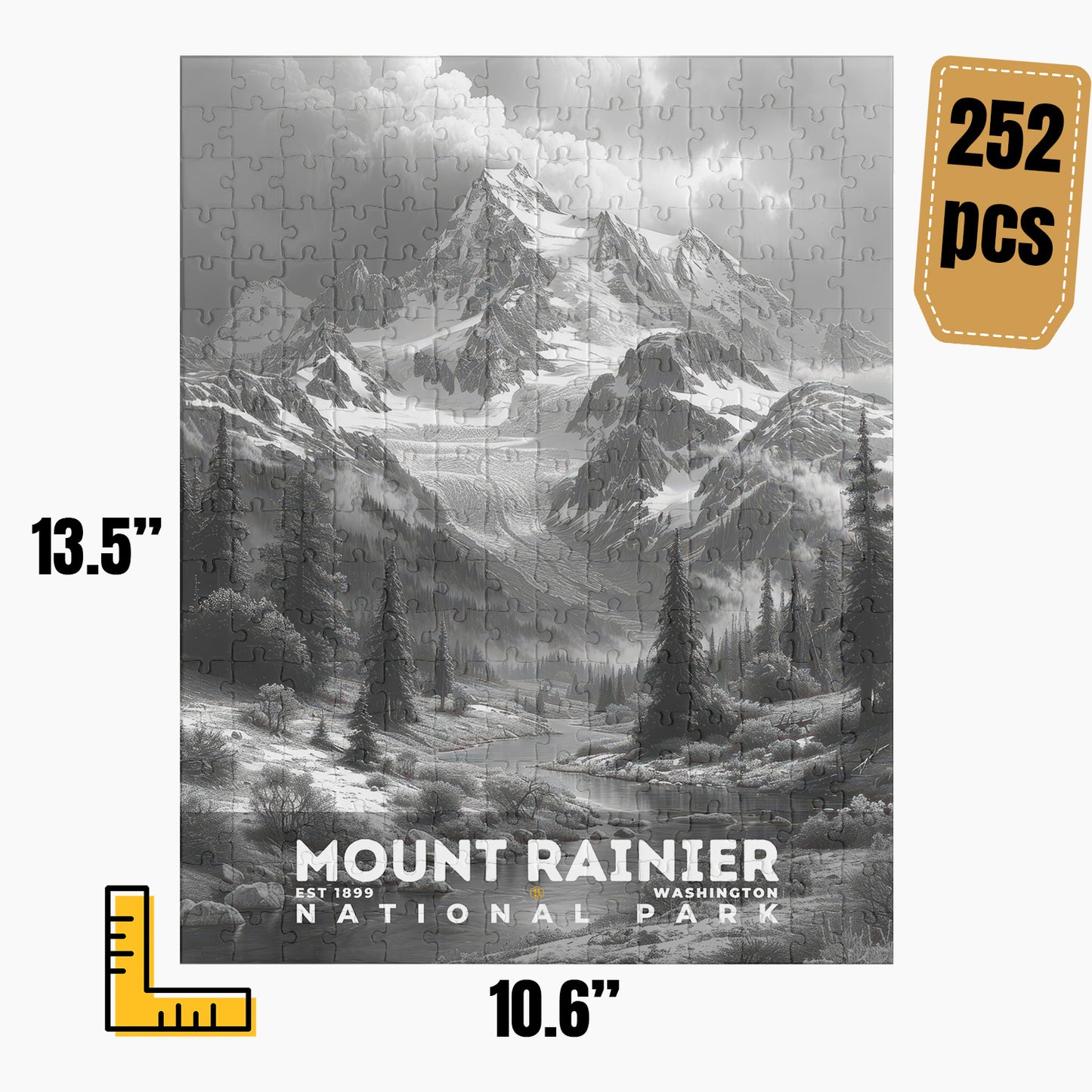 Mount Rainier National Park Puzzle | S15