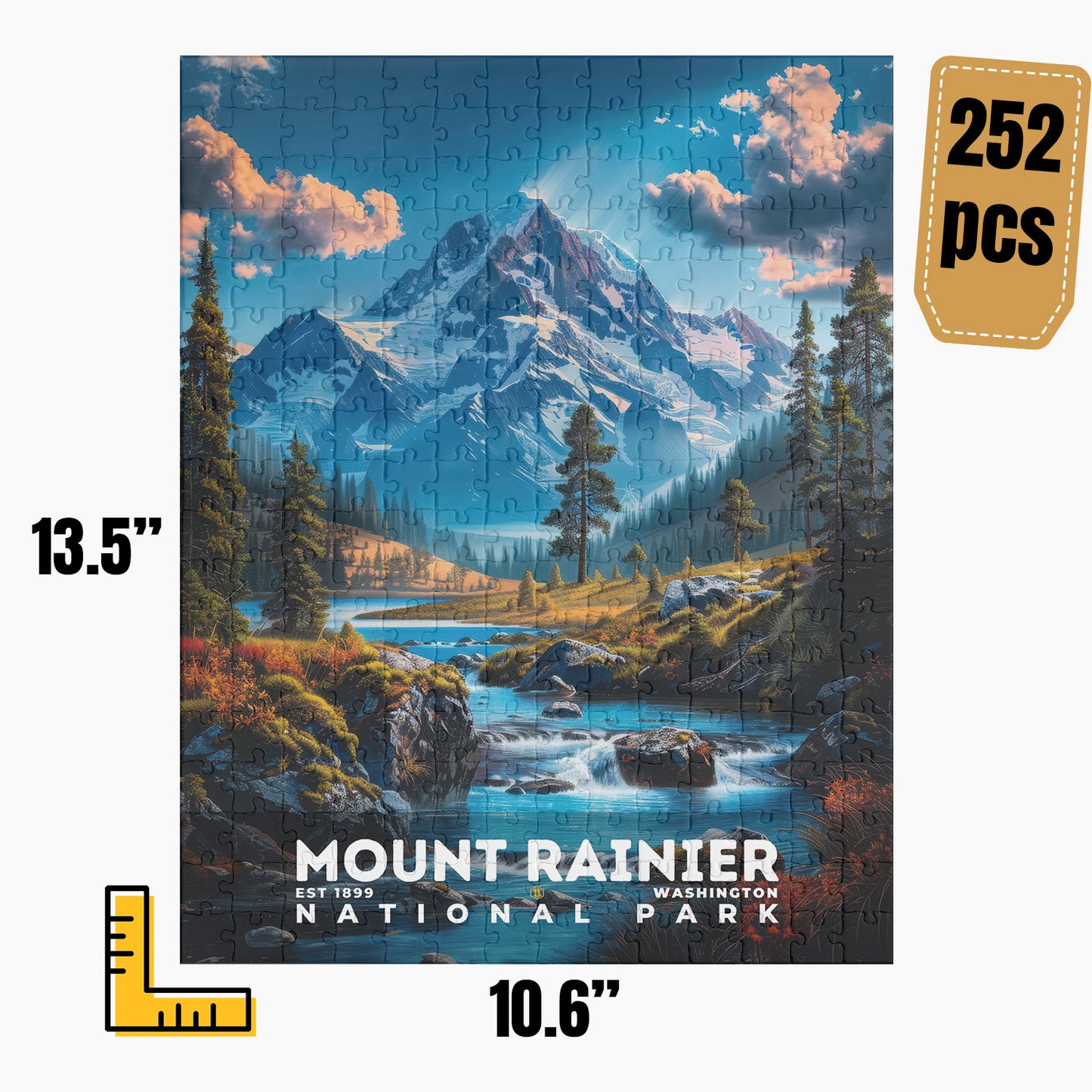 Mount Rainier National Park Puzzle | S16