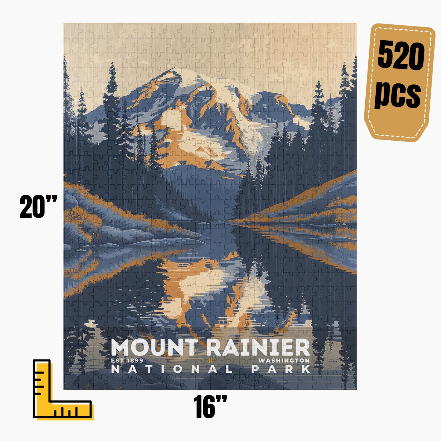 Mount Rainier National Park Puzzle | S19