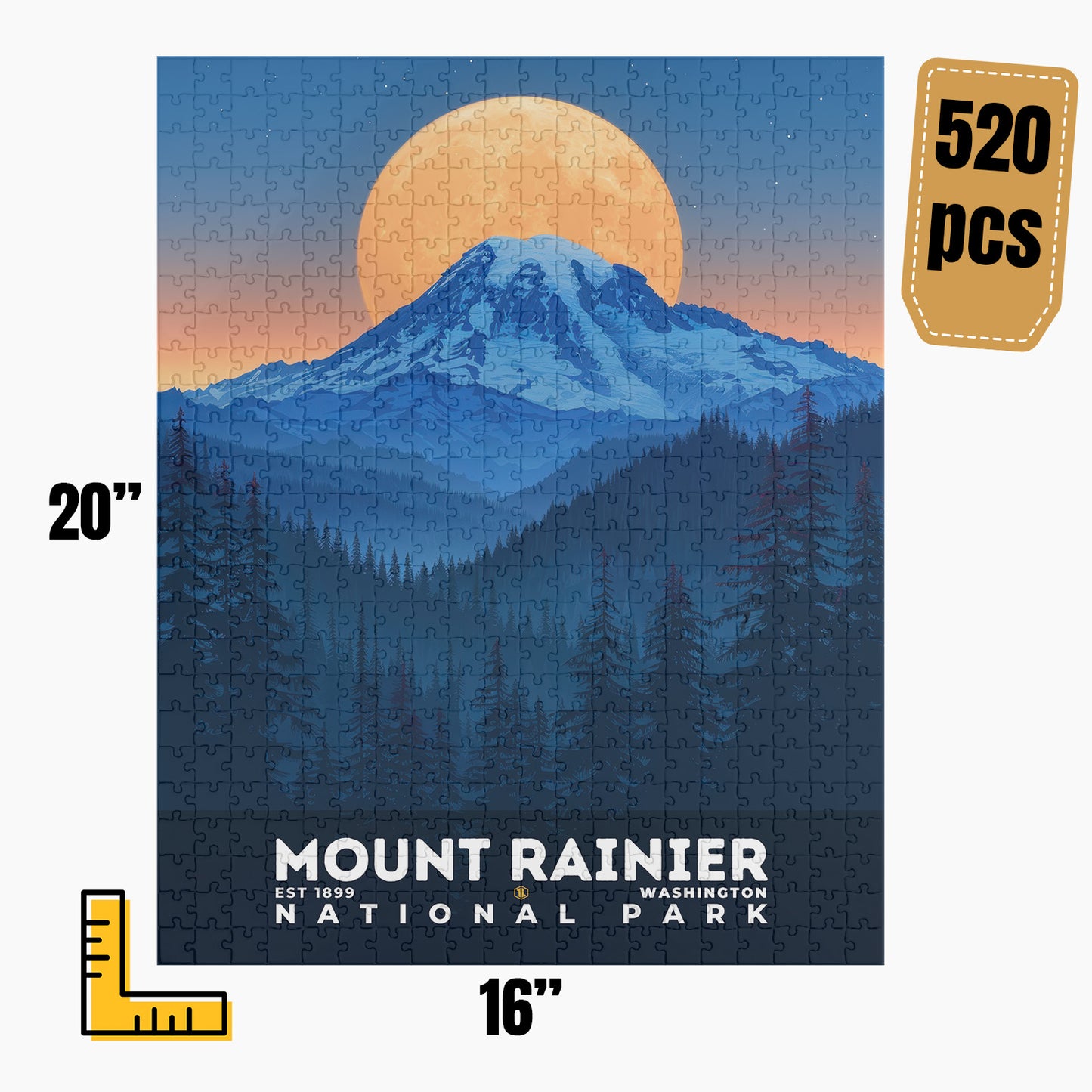 Mount Rainier National Park Puzzle | S20