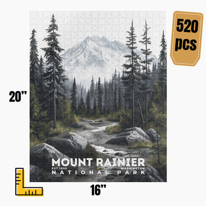 Mount Rainier National Park Puzzle | S17