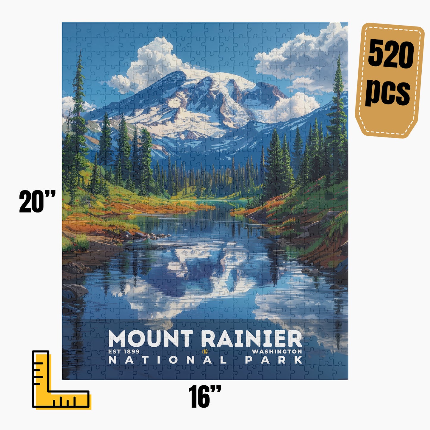 Mount Rainier National Park Puzzle | S13