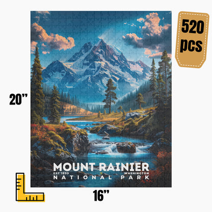 Mount Rainier National Park Puzzle | S16