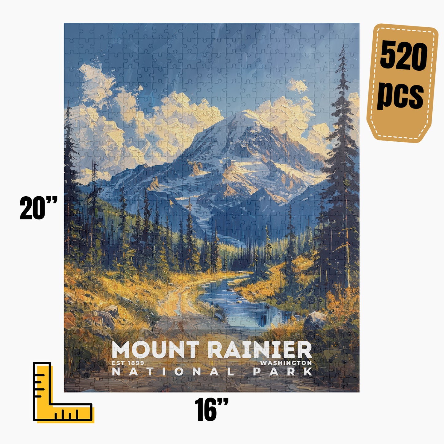 Mount Rainier National Park Puzzle | S14