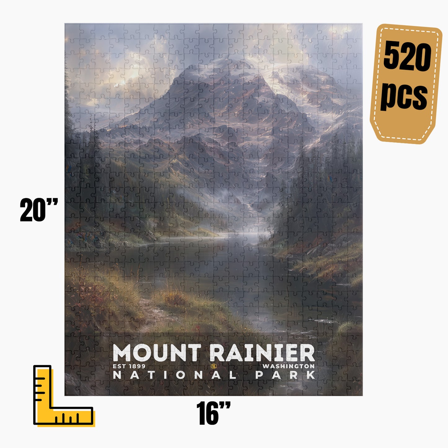 Mount Rainier National Park Puzzle | S12