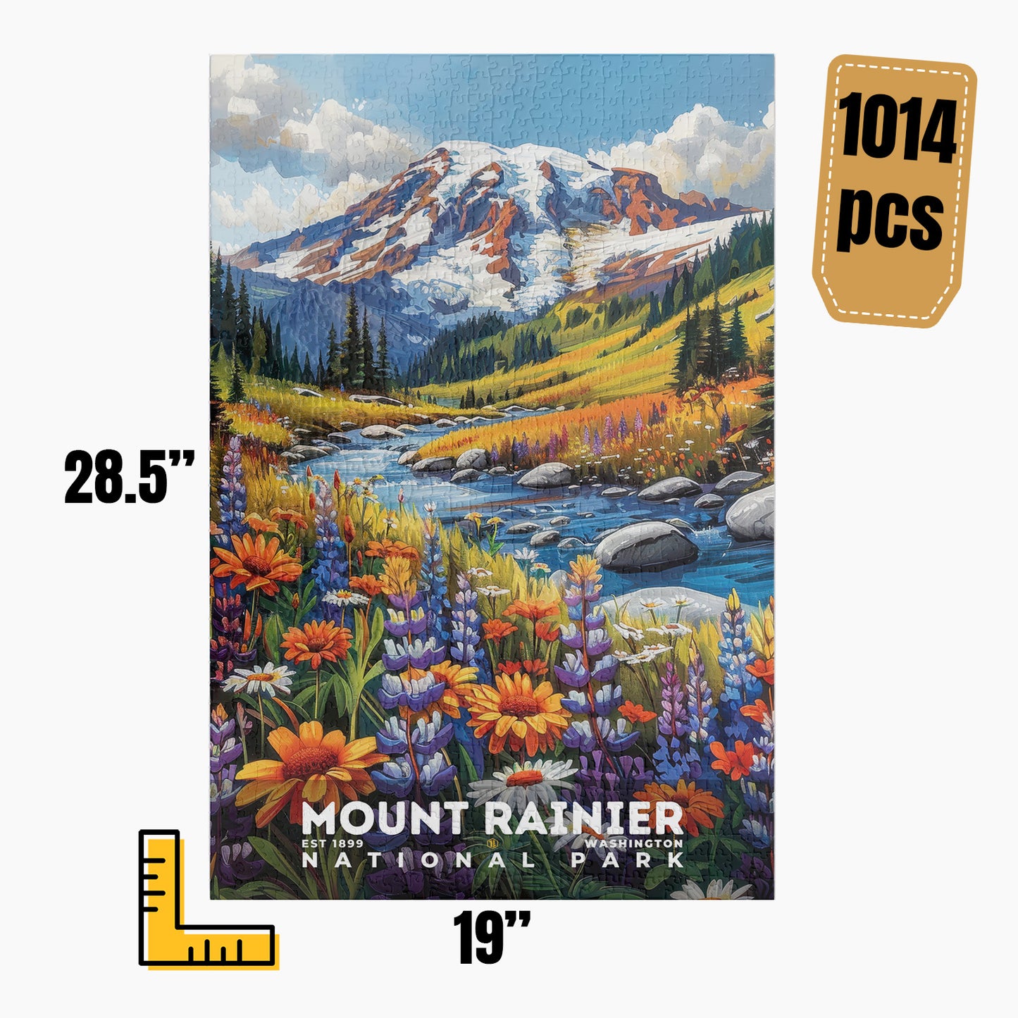 Mount Rainier National Park Puzzle | S11