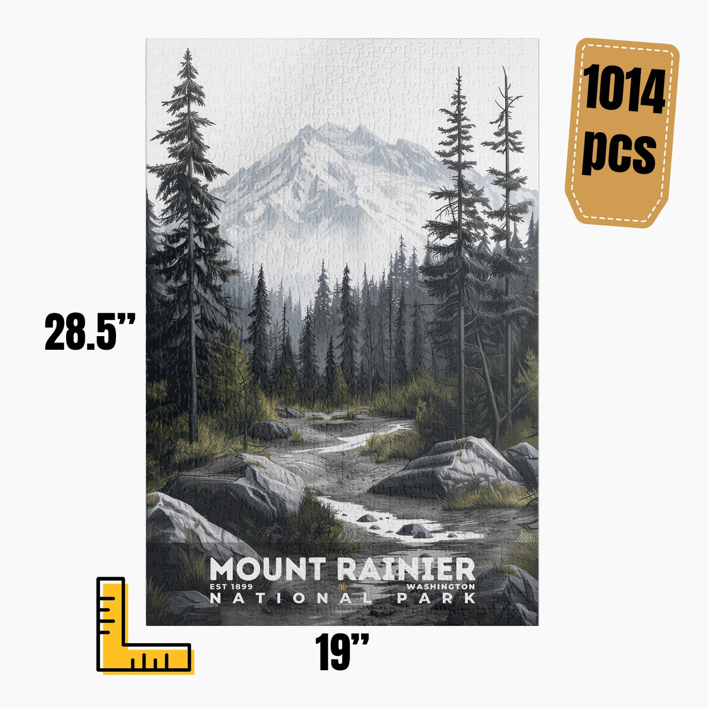 Mount Rainier National Park Puzzle | S17