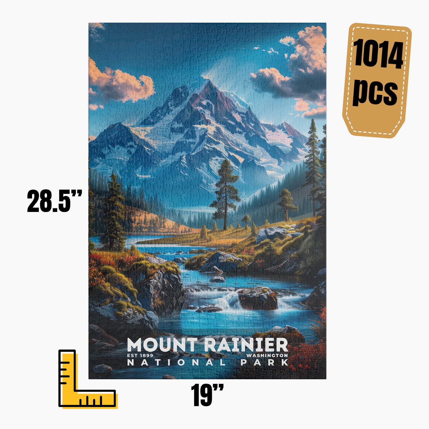 Mount Rainier National Park Puzzle | S16