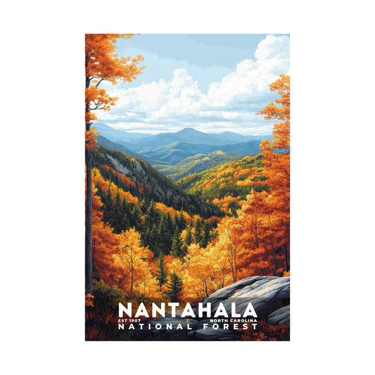 Nantahala National Forest Poster | S02