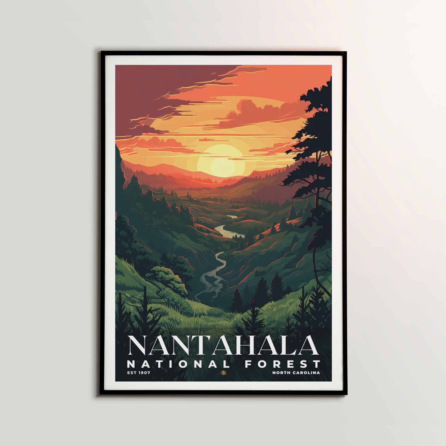 Nantahala National Forest Poster | S01
