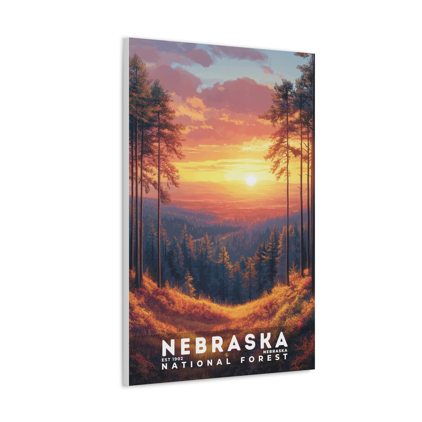 Nebraska National Forest Poster | S02